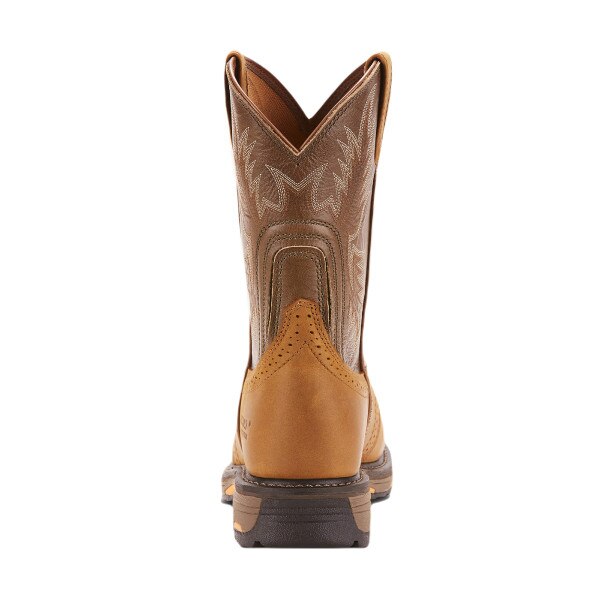Ariat Workhog Pull-On Composite Toe Boot in Bark